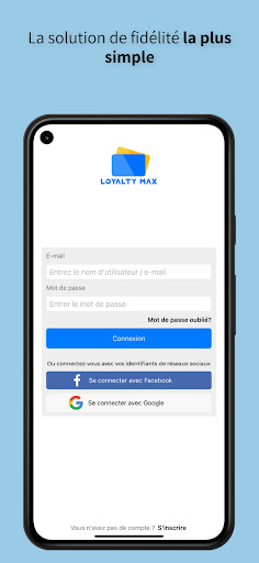 Android application Loyalty MAX screenshort
