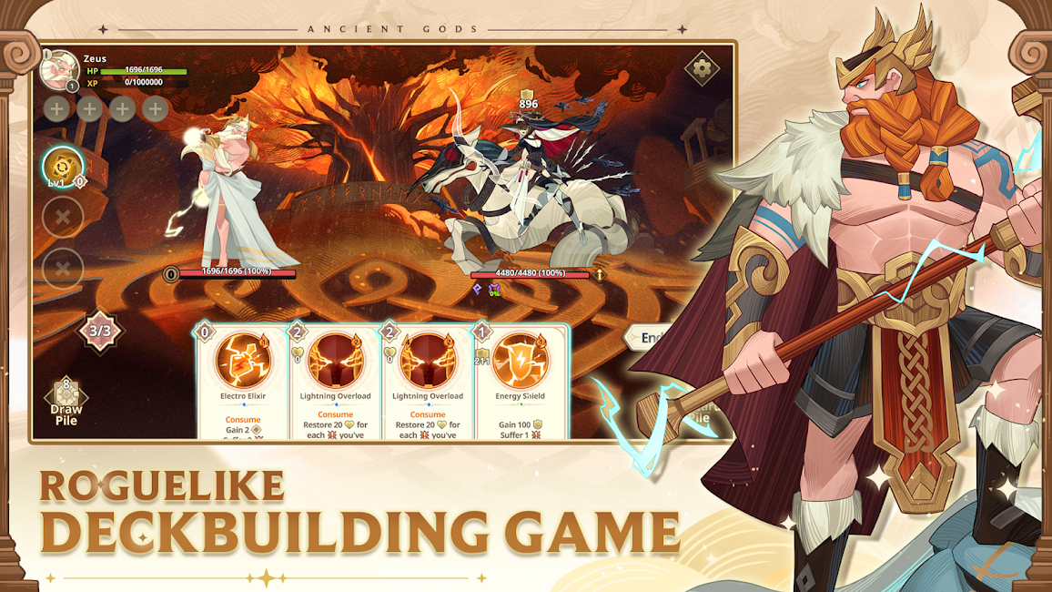 Ancient Gods: Card Battle RPG Mod APK free download