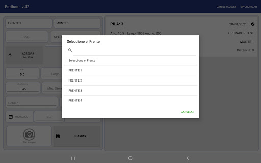 SYAF Estibas (Pilas) Screen 2