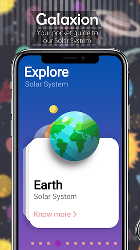 Android application Galaxion screenshort