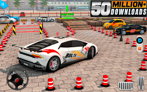 Télécharger Moderne jeux de voiture parking - jeux gratuits APK MOD (Astuce) screenshots 1