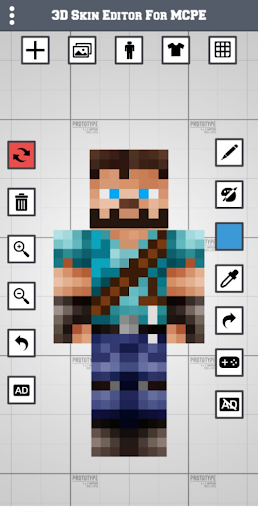 3D Skin Editor for MCPE Screenshot 3 - AppWisp.com