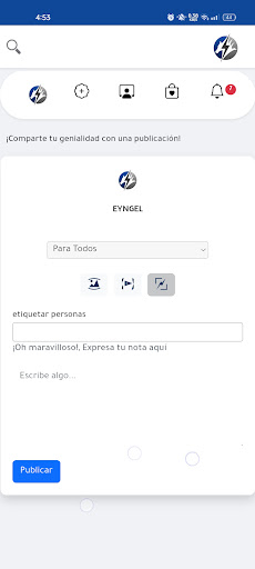 Android application Eyngel screenshort