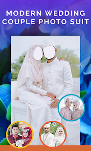 Modern Muslim Wedding Couple Photo Suit 1.3 APK screenshots 4