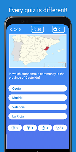 Geography of Spain Screen 3