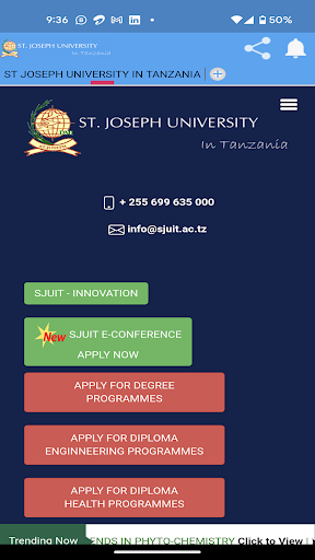 St Joseph University Tanzania