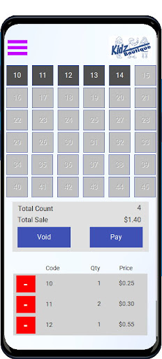 Kidz Boutique Screen 2