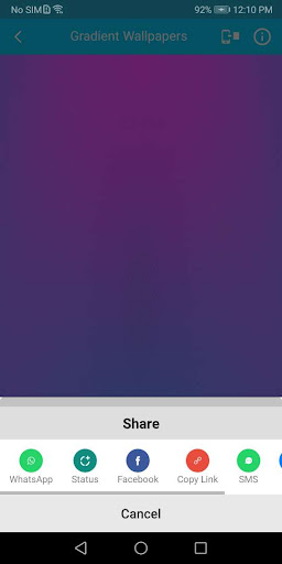 Pastel Gradient Background Screen 3