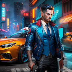 Vegas Gangster Crime City Game Download gratis mod apk versi terbaru