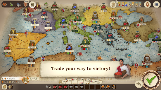 Concordia: Screenshot van de digitale editie