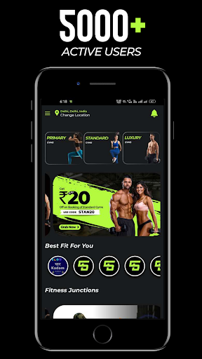 Swasthya Bharat - GYM Booking Screen 3