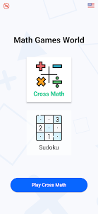 Cross Math Sudoku, Math Puzzle