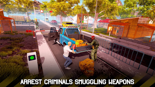 Border Patrol Police Game Mod APK 5.0 (Unlimited money) Gallery 3