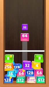 Jelly Cubes 2048: Puzzle Game