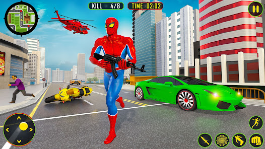 Spider Rope Hero Vice Town Sim apklade screenshots 2