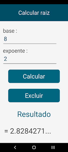 Calculadora de Raiz PRO