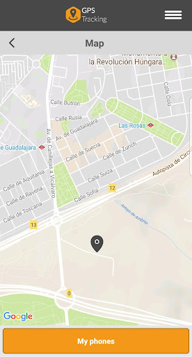Android application GPS Tracking employees screenshort