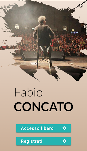 Android application Fabio Concato screenshort