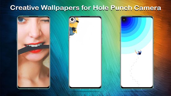 Punch Hole Wallpapers For Realme 6S Screenshot