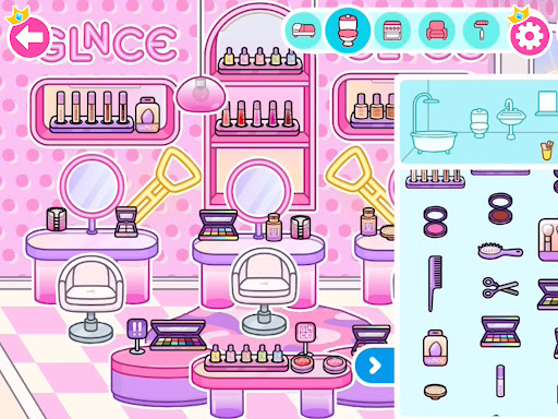 Android application Princess Games Makeup Salon screenshort