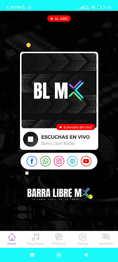 Barra Libre Radio Screen 3