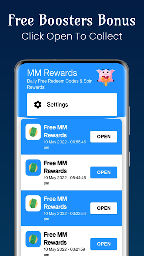 MM Rewards - Booster and Spins