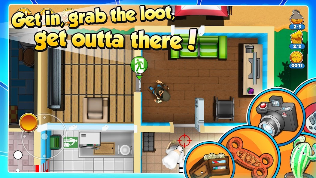 Robbery Bob 2: Double Trouble MOD Screenshot