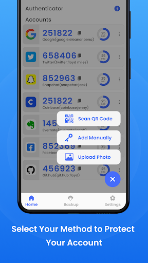Authenticator App Screen 2