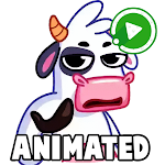 Cover Image of Download WAsticker cute animals  APK