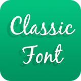 Classic Font for OPPO - Handwritten Style Font icon