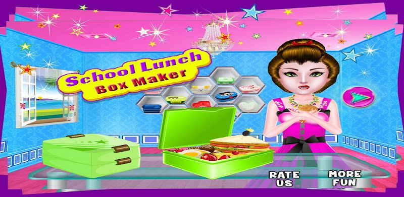 School Lunch Maker! Food Maker Games