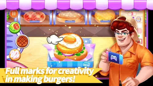 Super Burger Master -food game