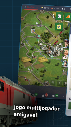 Rail Nation Captura de Tela do Jogo Android 3