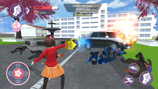 SAKURA School Girls Life Simulator Varies with device screenshots 7