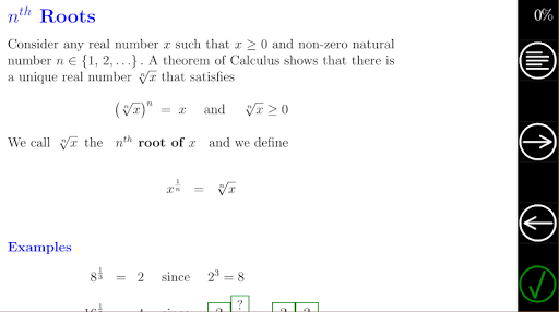 Algebra Tutorial 11 Screen 2