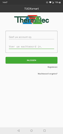 Android application TUOXsmart screenshort