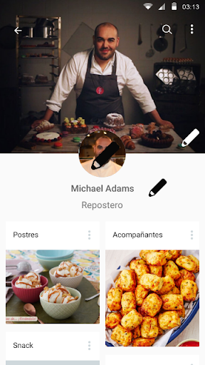 Android application Todo Recetas screenshort