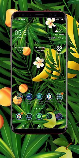 Android application Banana Wallpaper screenshort
