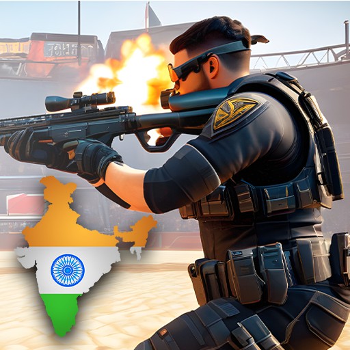 Fps Shooting Indian Game logo