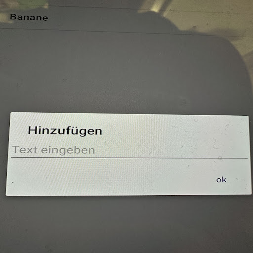 Einkaufsliste Screen 2