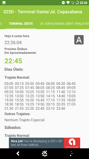 Ônibus Uberaba - Horários do T