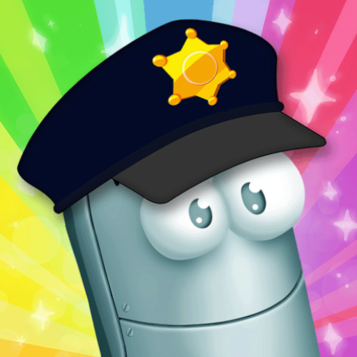 Policía de niños y muchos más logo