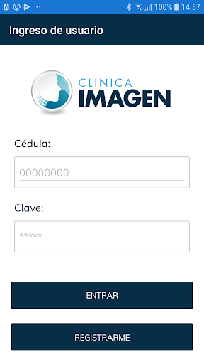 Android application Clínica Imagen screenshort
