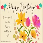 Beautiful Birthday Cards (Add Personal Message) Apk