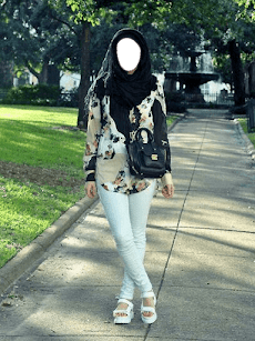 Innovative Hijab with Jeansのおすすめ画像2