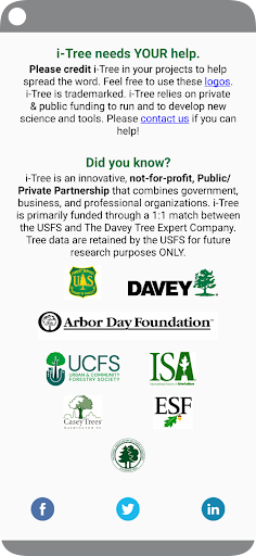 i-Tree ekran görüntüsü