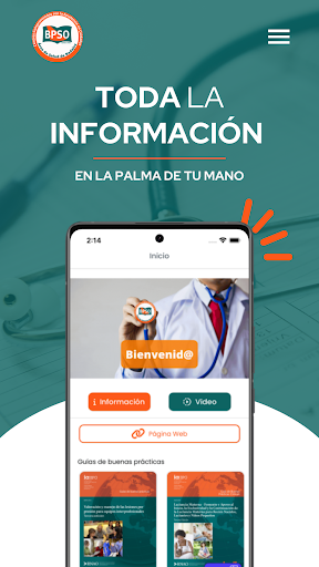 Android application BPSO Área de Salud de Badajoz screenshort