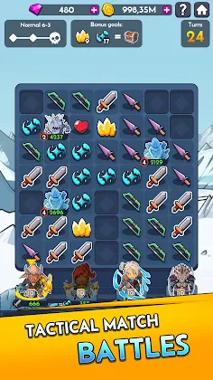 Squad Match - Puzzle Heroes - Screenshot 1