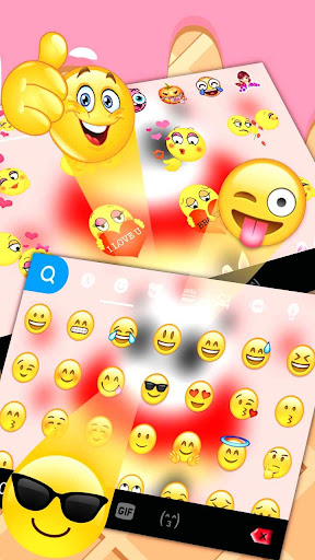 Cute Donut Panda Keyboard Them Screen 3