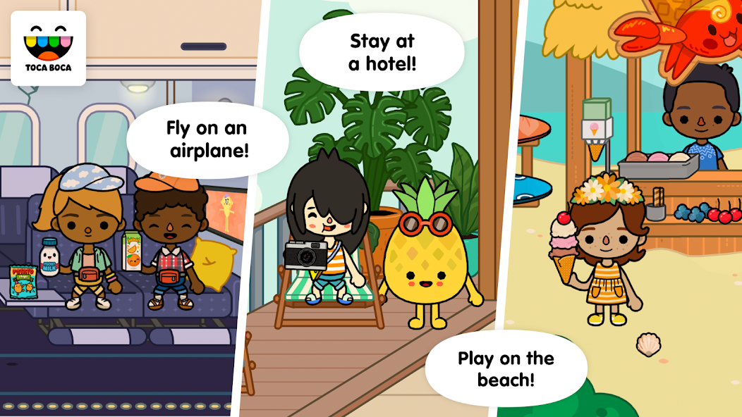 Toca Life: Vacation 1.5.1 APK + Mod (Unlocked) for Android